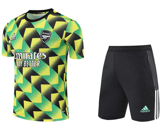 Arsenal Green Short Training Set 22/23