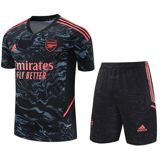 Arsenal Black/Red Short Training Set 22/23