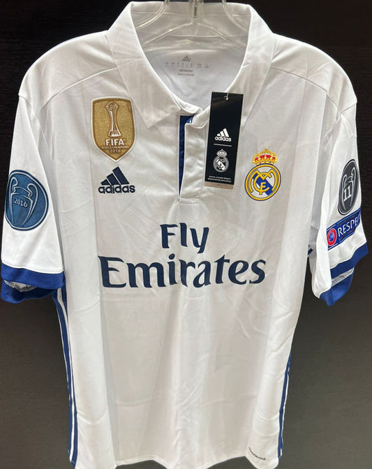 Real Madrid Retro Ronaldo Home Kit 2016/17