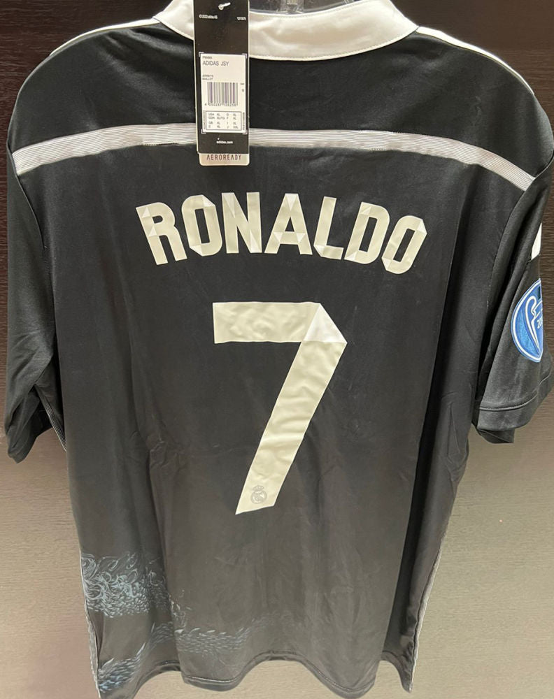 Real Madrid Retro Ronaldo Black Dragon Kit 2014/15