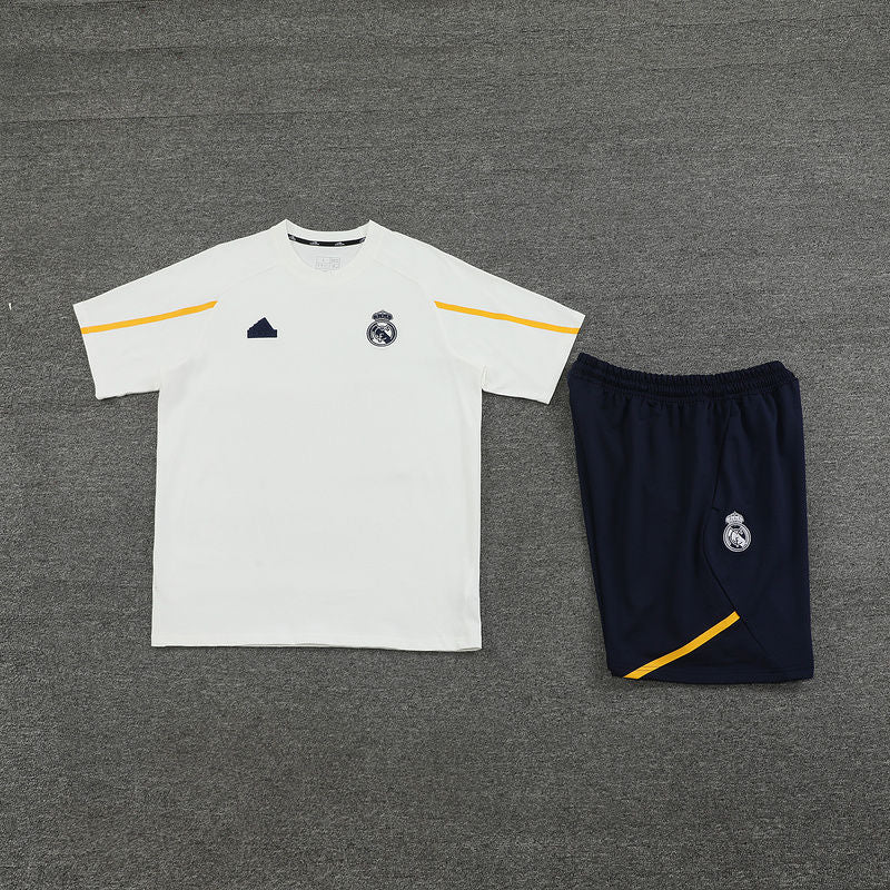 Real Madrid White Short Training Set 24/25