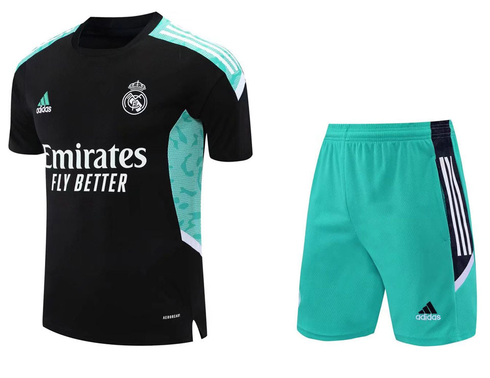 Real Madrid Black Short Training Set 22/23