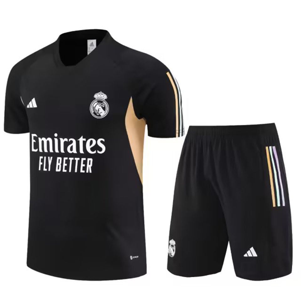 Real Madrid Black Short Training Set 23/24