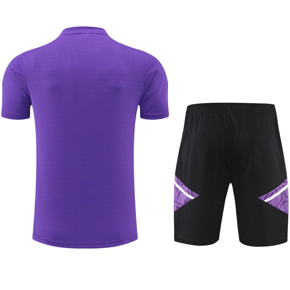 Real Madrid Purple Short Training Set 22/23