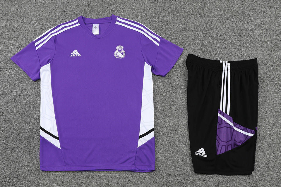 Real Madrid Purple Short Training Set 22/23